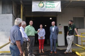BioJoe gives a tour of Aiken plant